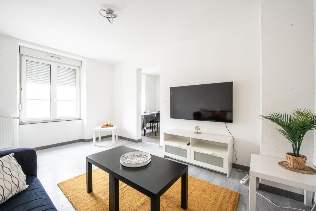 Oasis Mulhousien - Rdc, Wifi, Parking Apartment มูลูส ภายนอก รูปภาพ
